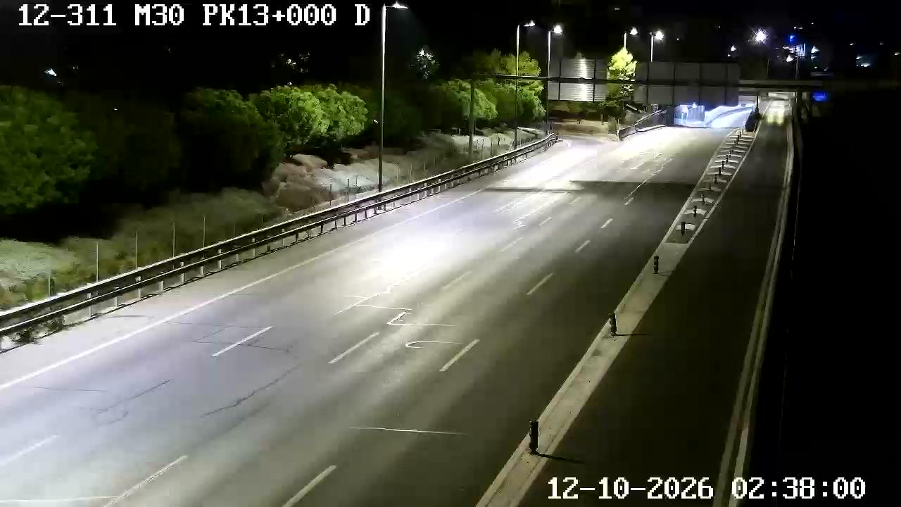 Cámara M30 Pk 13+000