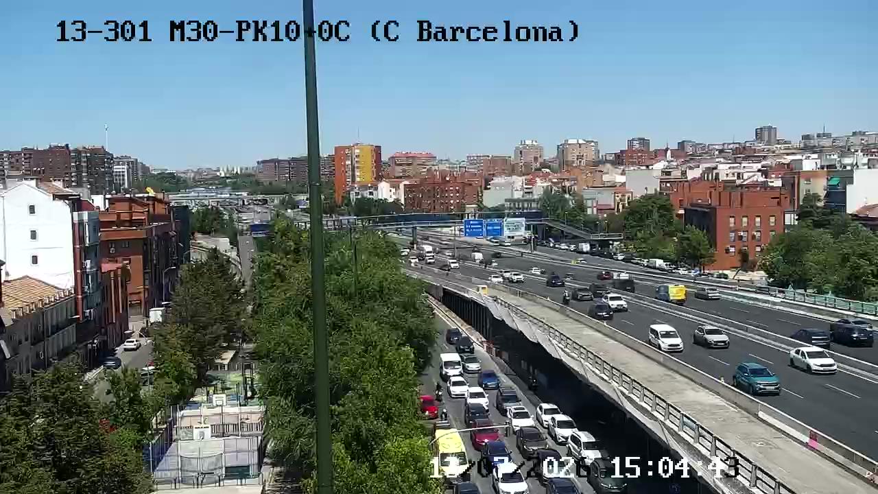 Cámara M30 Pk 10+000 (Ciudad de Barcelona)
