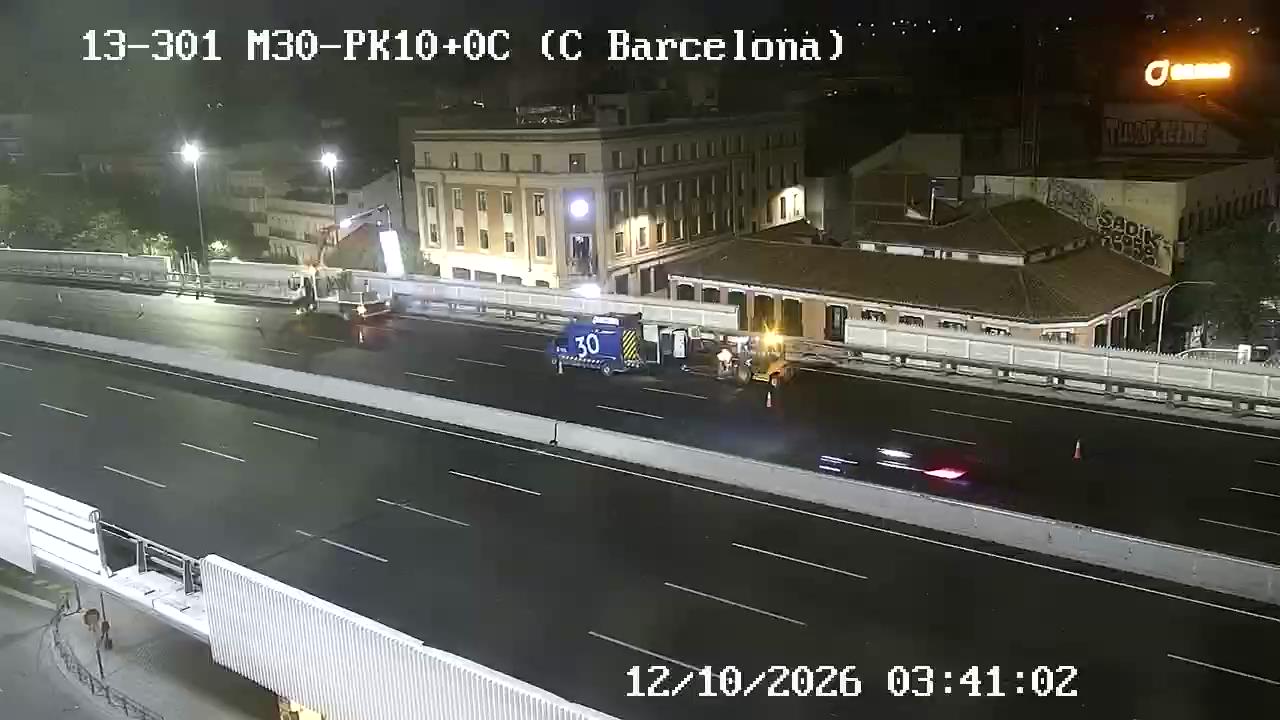 Cámara M30 Pk 10+000 (Ciudad de Barcelona)