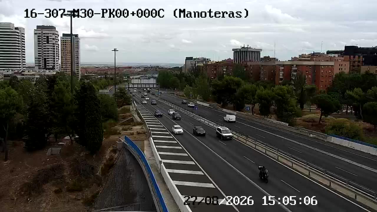Cámara M30 Pk 00+000 (Manoteras)
