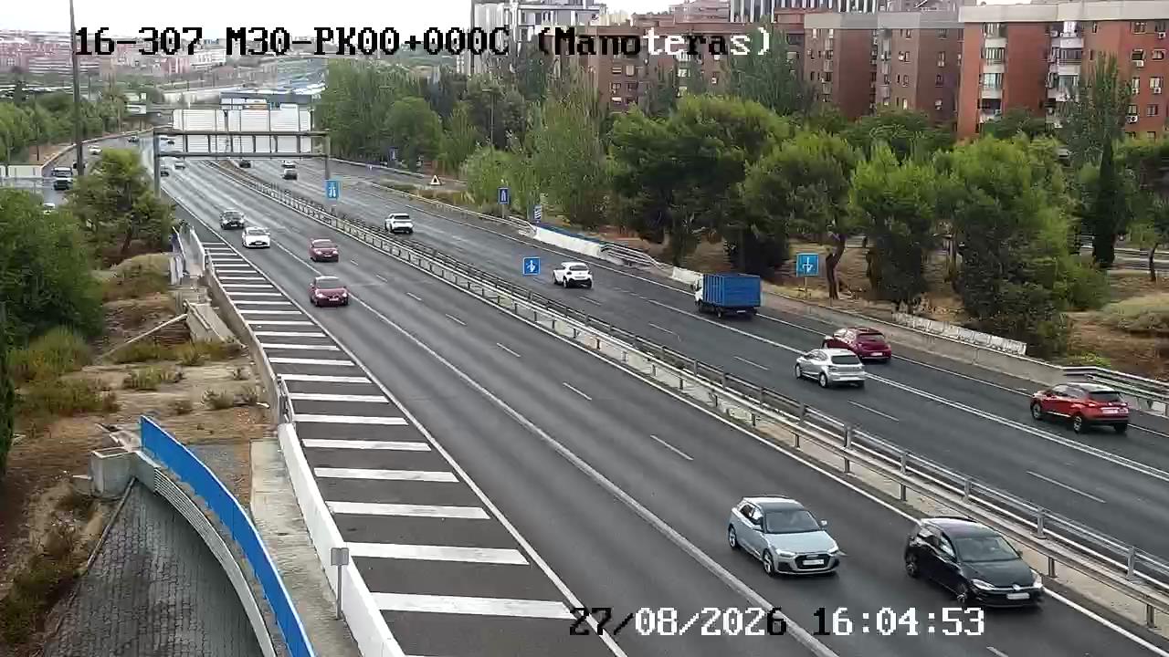 Cámara M30 Pk 00+000 (Manoteras)