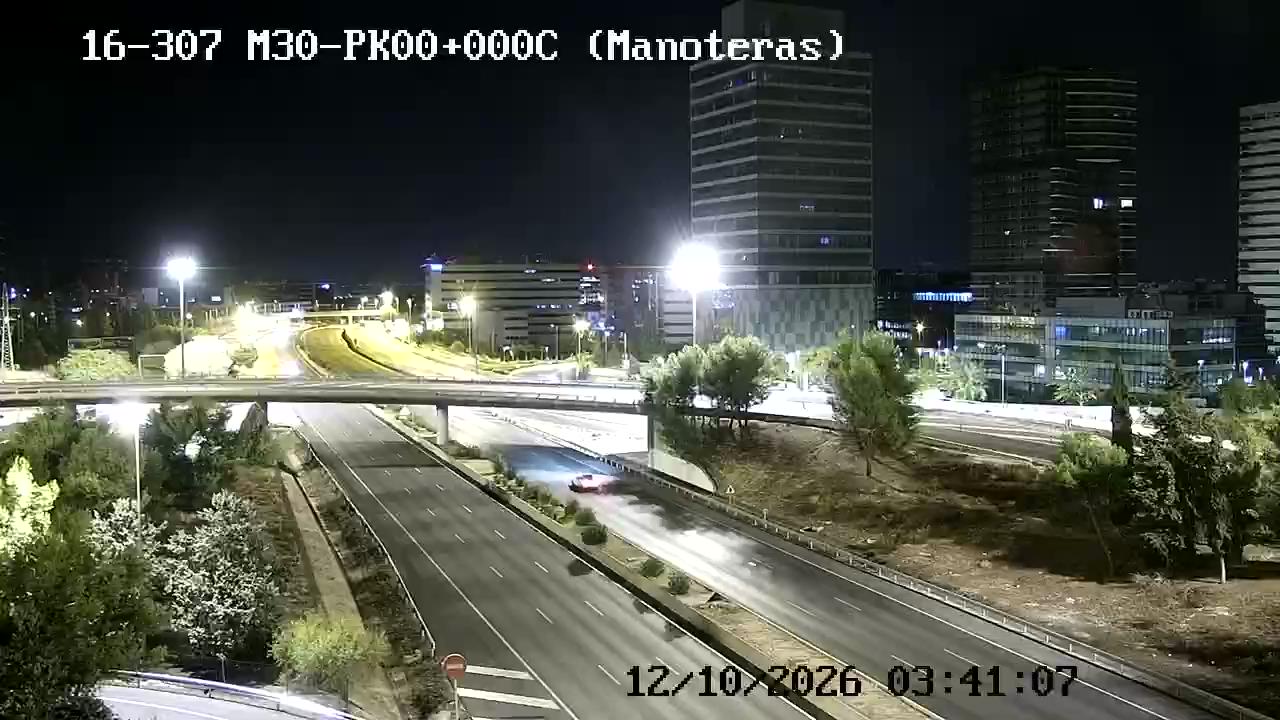 Cámara M30 Pk 00+000 (Manoteras)